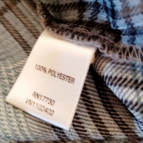 Sheer plaid longsleeve - Picture 12 of 12